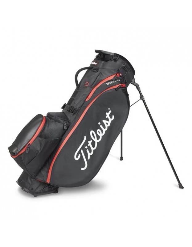 Sac Trépied Titleist Players 5 StaDry Noir / Noir / Rouge TITLEIST - Sacs Trépieds