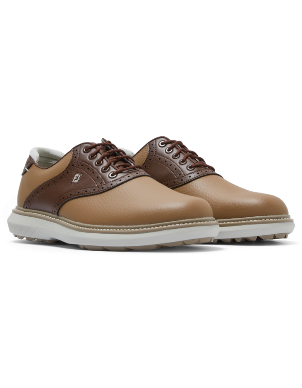 Chaussures FootJoy Traditions Spikeless Tan FOOTJOY - Chaussures Hommes