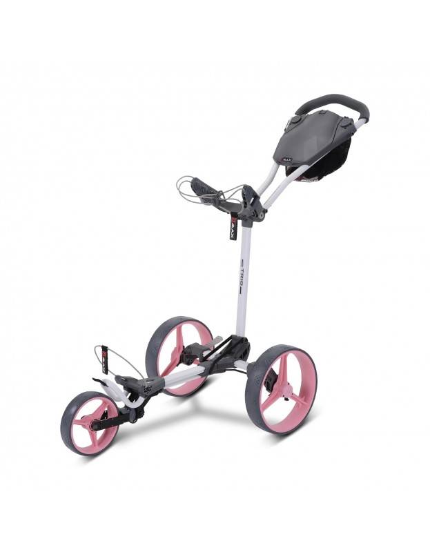 Chariot Manuel Big Max Blade Trio Blanc / Rose BIGMAX - Chariots manuels