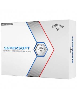 Test Supersoft CALLAWAY - Boxes of 12 Golf Balls