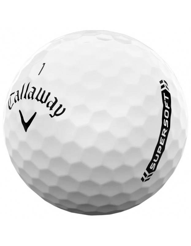 Boite de 12 Balles Callaway Supersoft Blanc CALLAWAY - Boites de 12 Balles de Golf