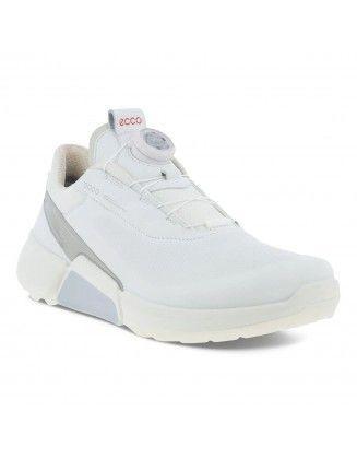 Chaussures ECCO BIOM H4 Boa White Concrete Femme ECCO - Golf Shoes for Women