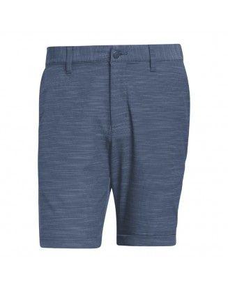 Short Adidas Cuffed Texturé Bleu ADIDAS - Shorts Hommes