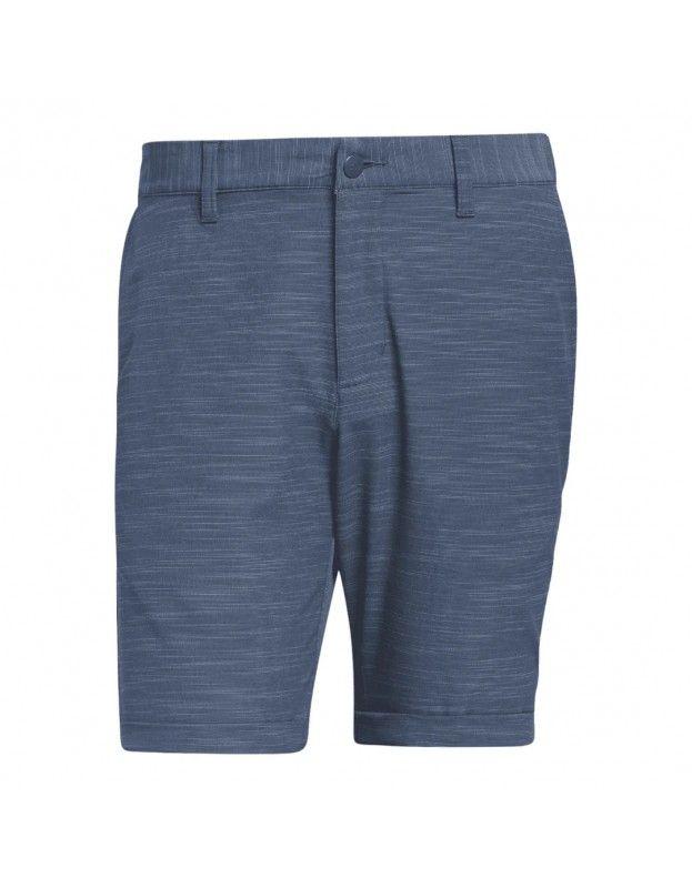 Short Adidas Cuffed Texturé Bleu ADIDAS - Shorts Hommes