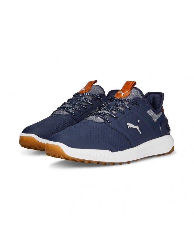 Chaussures Puma Ignite Elevate Bleu Marine Argent PUMA - Chaussures Hommes