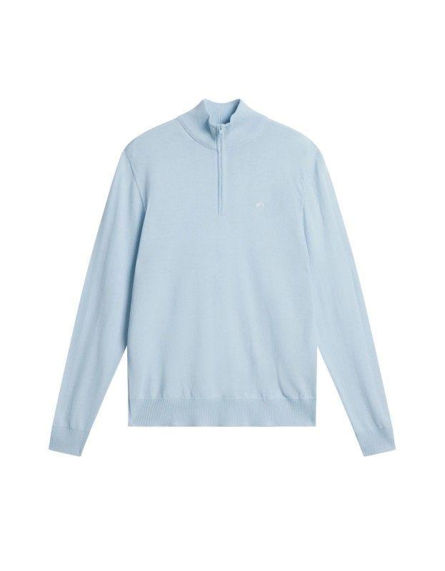 Pullover J.LINDEBERG Kian Bleu Ciel LINDEBERG - Pullover Golf Hommes