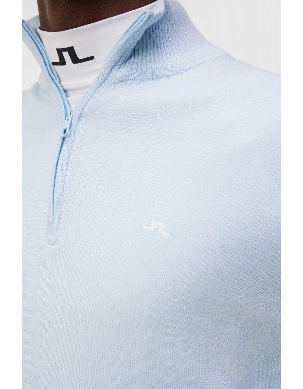 Pullover J.LINDEBERG Kian Bleu Ciel LINDEBERG - Pullover Golf Hommes