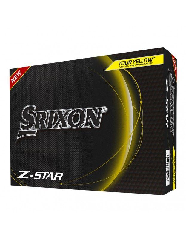 Boite de 12 Balles Srixon Z-Star XV Jaune SRIXON - Boites de 12 Balles de Golf
