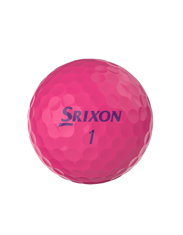 Balle Srixon Soft Feel Lady Pink SRIXON - Boites de 12 Balles de Golf