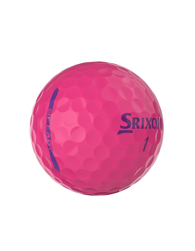 Balle Srixon Soft Feel Lady Pink SRIXON - Boites de 12 Balles de Golf