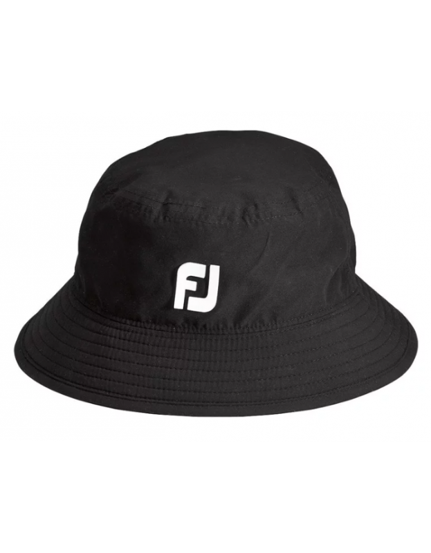 FJ BUCKET HAT Noir FOOTJOY - Chapeaux de Golf