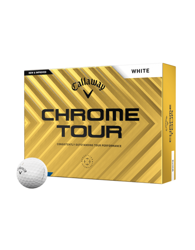 Balle Callaway Chrome Tour CALLAWAY - Boites de 12 Balles de Golf